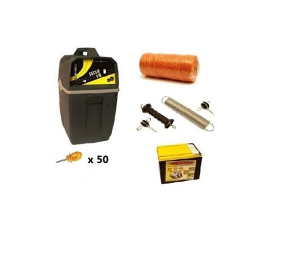 Picture of Set Kit completo recinto elettrico Lacme con SECUR 15