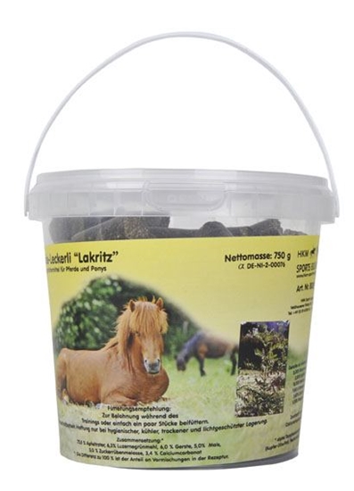 Picture of Snack per cavalli liquirizia 750 gr