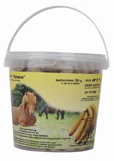 Picture of Snack per cavalli banana 750 gr