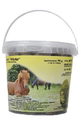 Immagine di Snack per cavalli erbe 750 gr